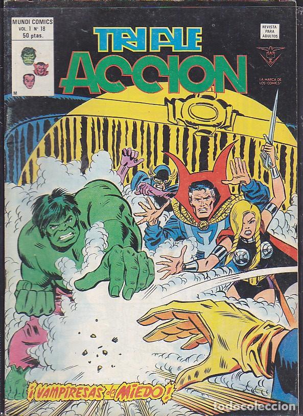 C&oacute;mics: COMIC COLECCION TRIPLE ACCION VOL.&ordm; 1 N&ordm; 18 - Foto 1