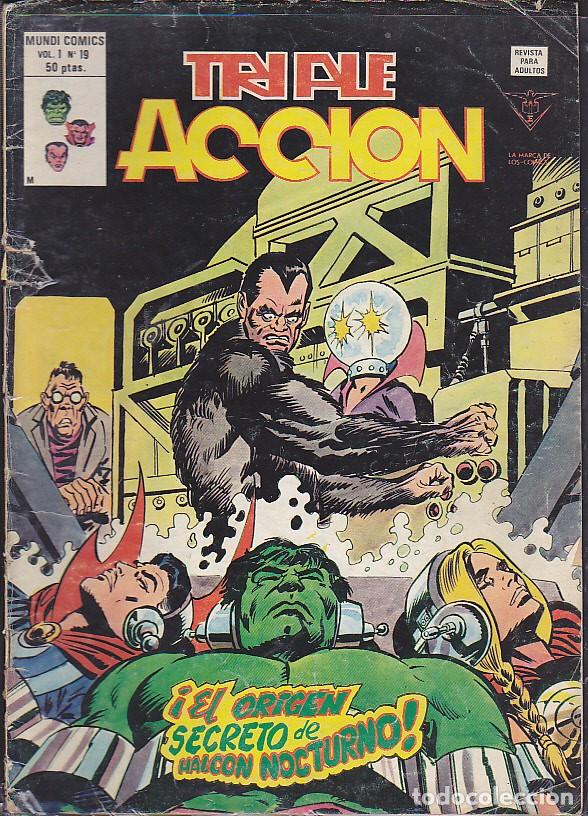 C&oacute;mics: COMIC COLECCION TRIPLE ACCION VOL.&ordm; 1 N&ordm; 19 - Foto 1
