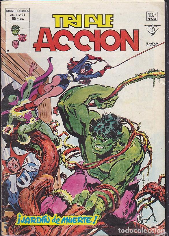 C&oacute;mics: COMIC COLECCION TRIPLE ACCION VOL.&ordm; 1 N&ordm; 21 - Foto 1