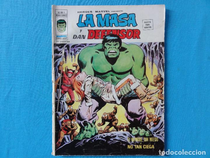 C&oacute;mics: HEROES MARVEL N&ordm; 8. LA MASA Y DAN DEFENSOR. C-20 - Foto 1