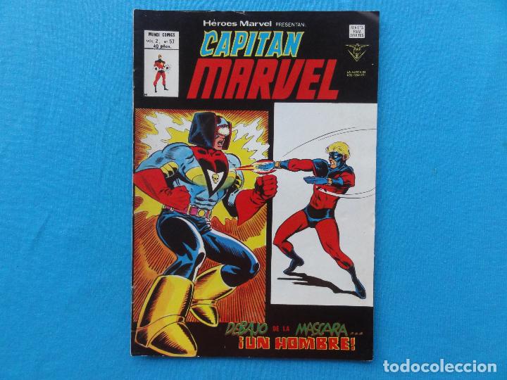 C&oacute;mics: HEROES MARVEL N&ordm; 57. CAPITAN MARVEL. VERTICE. C-20 - Foto 1