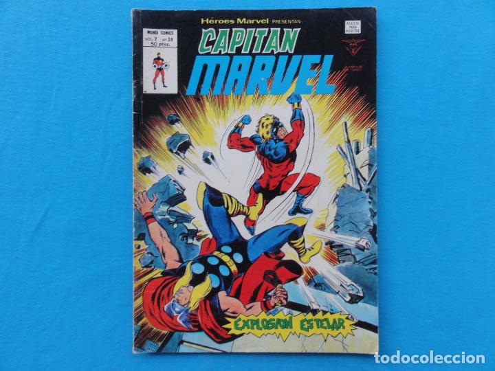 C&oacute;mics: HEROES MARVEL N&ordm; 58. CAPITAN MARVEL. VERTICE. C-20 - Foto 1
