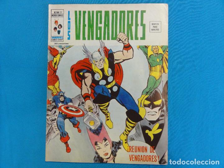 C&oacute;mics: LOS VENGADORES N&ordm; 25. VERTICE. C-20 - Foto 1