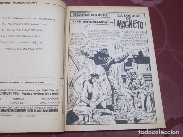C&oacute;mics: HEROES MARVEL N&ordm; 7 - VERTICE TACO - 1972 - Foto 7