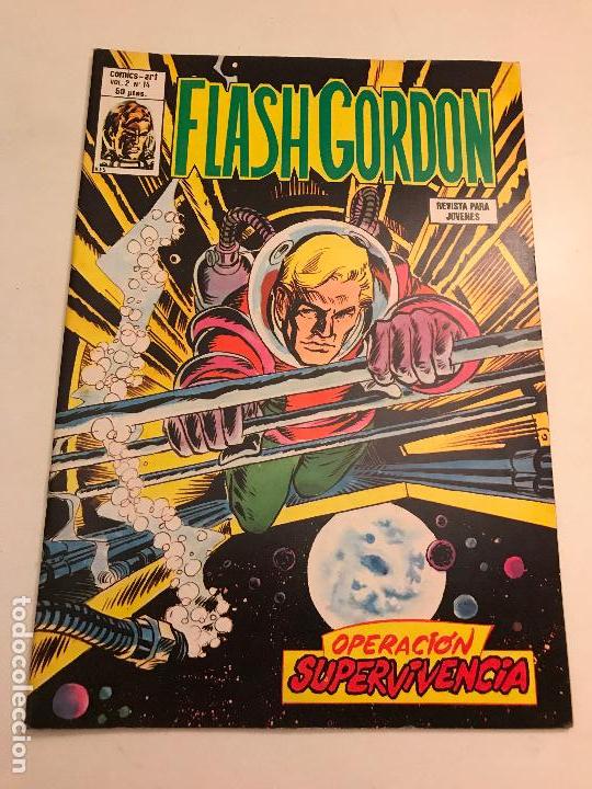 C&oacute;mics: FLASH GORDON VOL 2 V 2 N&ordm; 14. VERTICE 1980 - Foto 1