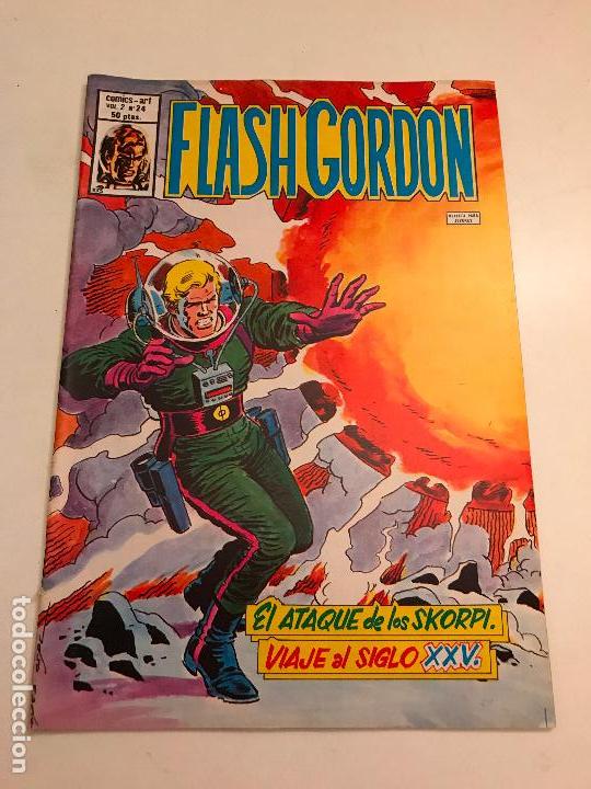 C&oacute;mics: FLASH GORDON VOL 2 V 2 N&ordm; 24. VERTICE 1980 - Foto 1