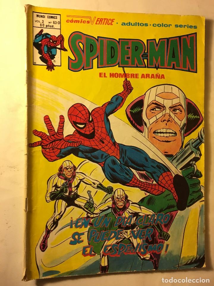 C&oacute;mics: ANTIGUO COMIC ORIGINAL SPIDERMAN V3 N&ordm; 63-D - Foto 1