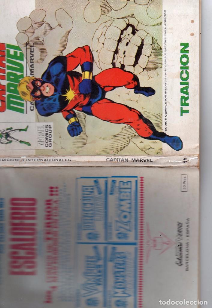 C&oacute;mics: COMIC VERTICE CAPITAN MARVEL VOL1 N&ordm; 11 (MUY BUEN ESTADO) - Foto 3