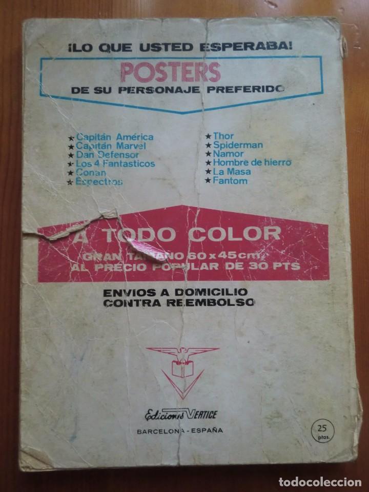 C&oacute;mics: C&oacute;mic DAN DEFENSOR DARE-DEVIL: EL MIEDO ES LA CLAVE N&ordm; 40 (1973) Ediciones V&eacute;rtice. Marvel - Foto 3