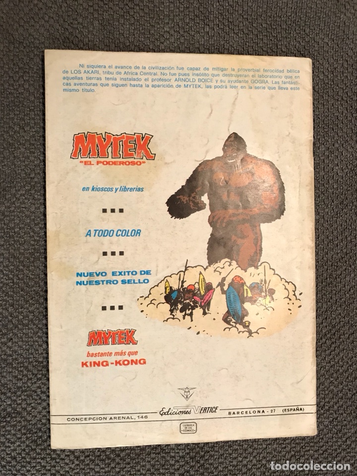 C&oacute;mics: ZARPA DE ACERO (la zarpa ataca) No.4 Ediciones V&eacute;rtice (a.1981) - Foto 3