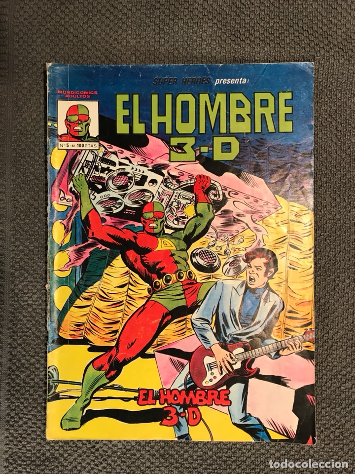 C&oacute;mics: EL HOMBRE 3-D No.5 Ediciones V&eacute;rtice (a.1982) - Foto 1