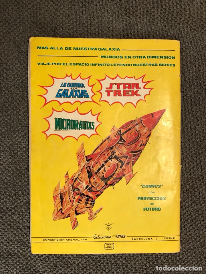 C&oacute;mics: EL HOMBRE 3-D No.5 Ediciones V&eacute;rtice (a.1982) - Foto 3