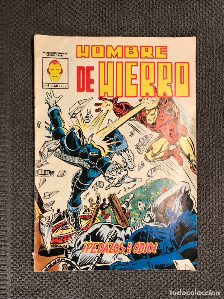 C&oacute;mics: HOMBRE DE HIERRO. No.5 Edic.Vertice (a.1979) - Foto 1