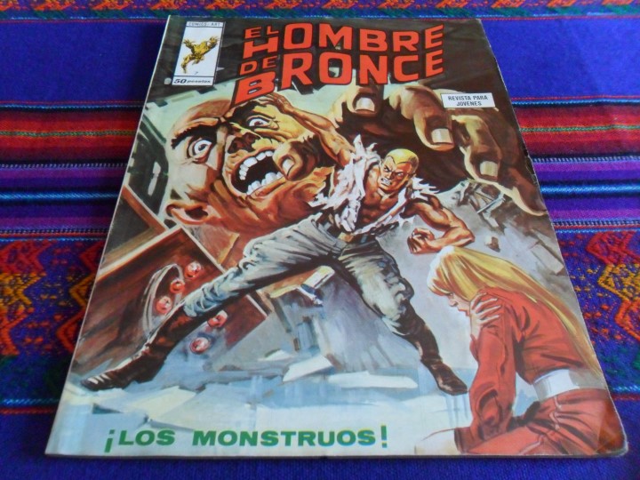 C&oacute;mics: V&Eacute;RTICE COMICS ART EL HOMBRE DE BRONCE N&ordm;S 7 Y 8. 1976. 50 PTS. - Foto 1