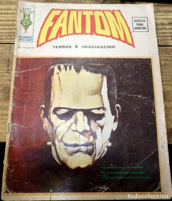 C&oacute;mics: FANTOM VOL. 2 N&ordm; 2 TERROR E IMAGINACION - VERTICE - - Foto 1