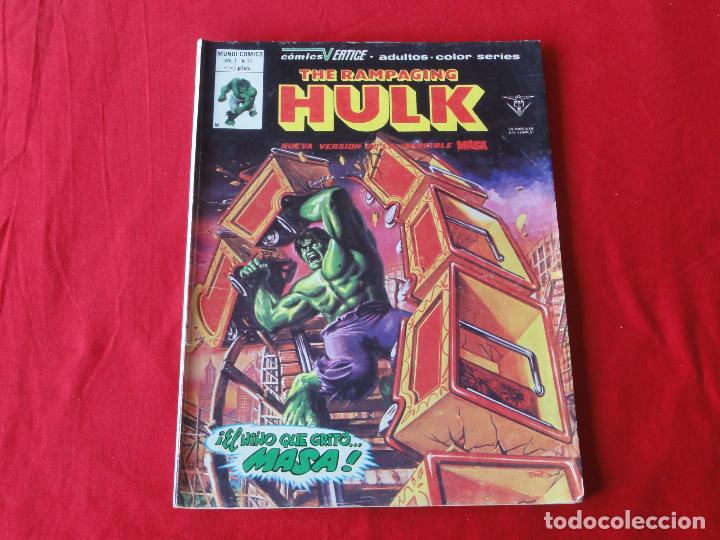 C&oacute;mics: THE RAMPAGING HULK. VOL.1 . N&ordm;11. VERTICE - Foto 1