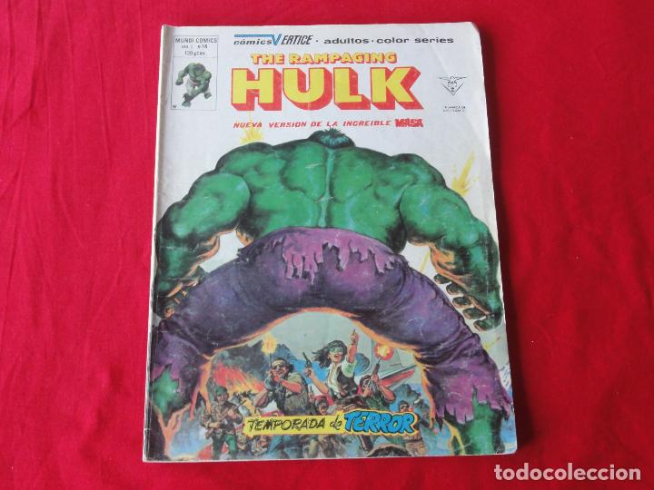 C&oacute;mics: THE RAMPAGING HULK. VOL.1 N&ordm; 14. VERTICE - Foto 1