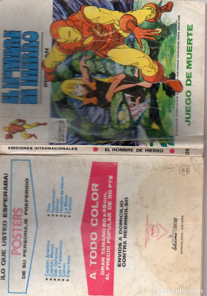 C&oacute;mics: COMIC VERTICE EL HOMBRE DE HIERRO VOL1 N&ordm;26 (NORMAL ESTADO) - Foto 3