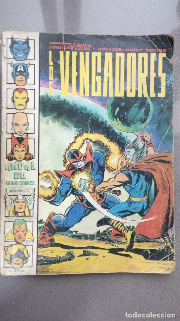 C&oacute;mics: LOS VENGADORES, ANUAL 80, N&ordm; 2, EDICIONES VERTICE - Foto 1