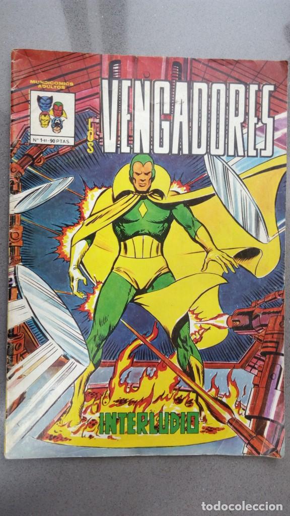 C&oacute;mics: LOS VENGADORES, N&ordm; 1, INTERLUDIO, EDICIONES VERTICE - Foto 1