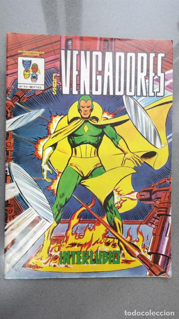 C&oacute;mics: LOS VENGADORES, N&ordm; 1, INTERLUDIO, EDICIONES VERTICE - Foto 1