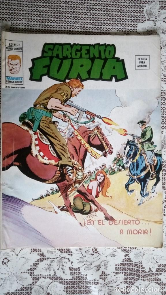 C&oacute;mics: SARGENTO FURIA, VOL 2, N&ordm; 26, EDICIONES VERTICE - Foto 1