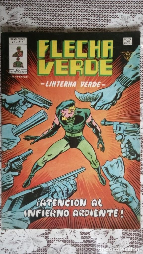 C&oacute;mics: FLECHA VERDE, N&ordm; 7, V 1 EDICIONES VERTICE - Foto 1