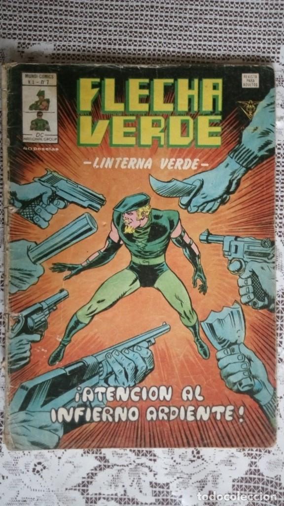 C&oacute;mics: FLECHA VERDE, N&ordm; 7, V 1 EDICIONES VERTICE - Foto 1