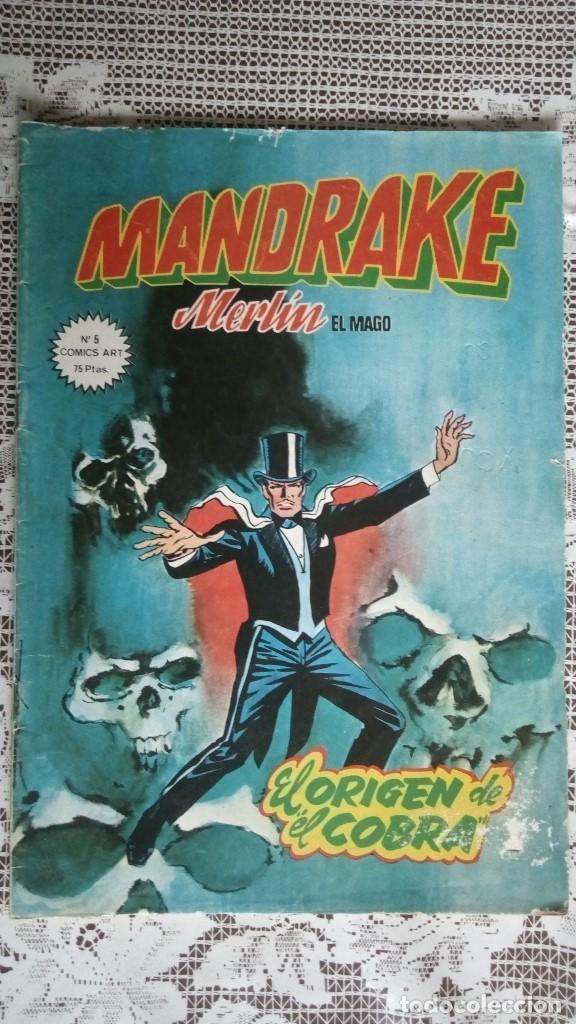 C&oacute;mics: MANDRAKE - MERLIN EL MAGO, N&ordm; 5, EDICIONES VERTICE - Foto 1
