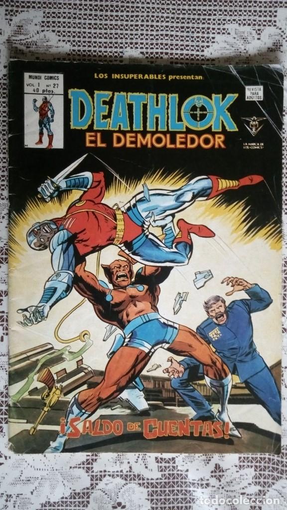 C&oacute;mics: DEATHLOK EL DEMOLEDOR, VOL 1  N&ordm; 27, EDICIONES VERTICE - Foto 1