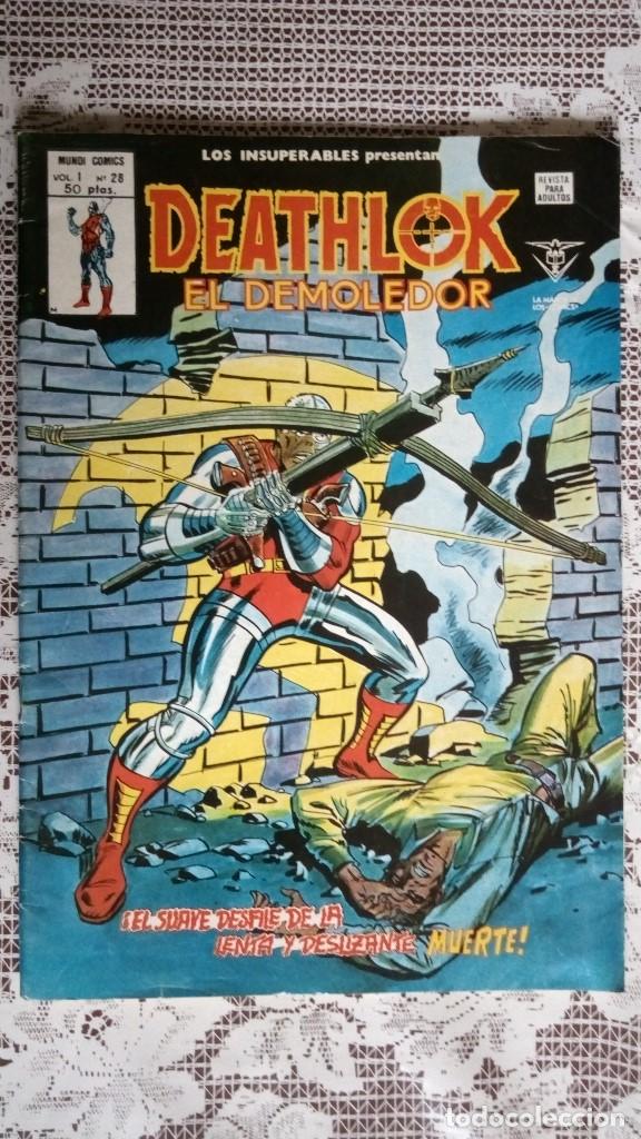 C&oacute;mics: DEATHLOK EL DEMOLEDOR, VOL 1 N&ordm; 28, EDICIONES VERTICE - Foto 1