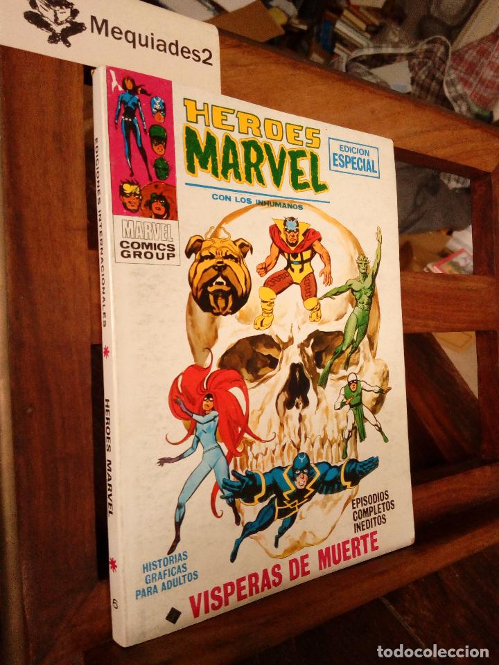 C&oacute;mics: HEROES MARVEL N&ordm; 6 ( VERTICE, COMPLETO, DE KIOSKO) - Foto 1