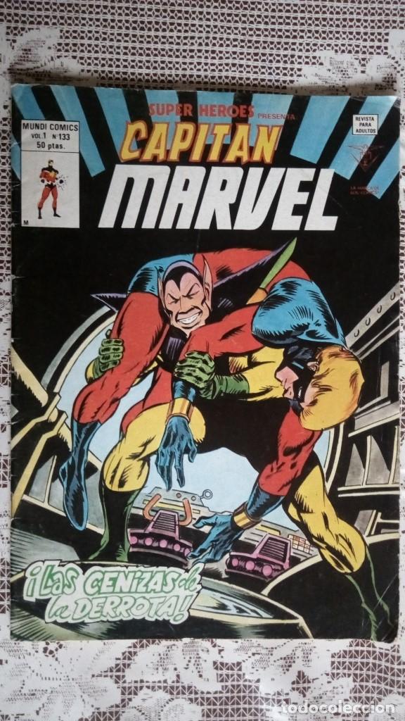 C&oacute;mics: CAPITAN MARVEL, VOL 1 N&ordm; 133, EDICIONES VERTICE - Foto 1