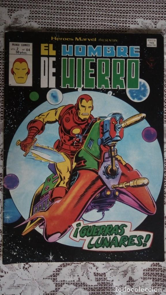 C&oacute;mics: EL HOMBRE DE HIERRO, VOL 2 N&ordm; 64, EDICIONES VERTICE - Foto 1