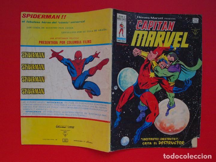 C&oacute;mics: HEROES MARVEL - CAPIT&Aacute;N MARVEL - V.2 N&ordm; 47 - VERTICE 1978 - 40 PTS. - Foto 6
