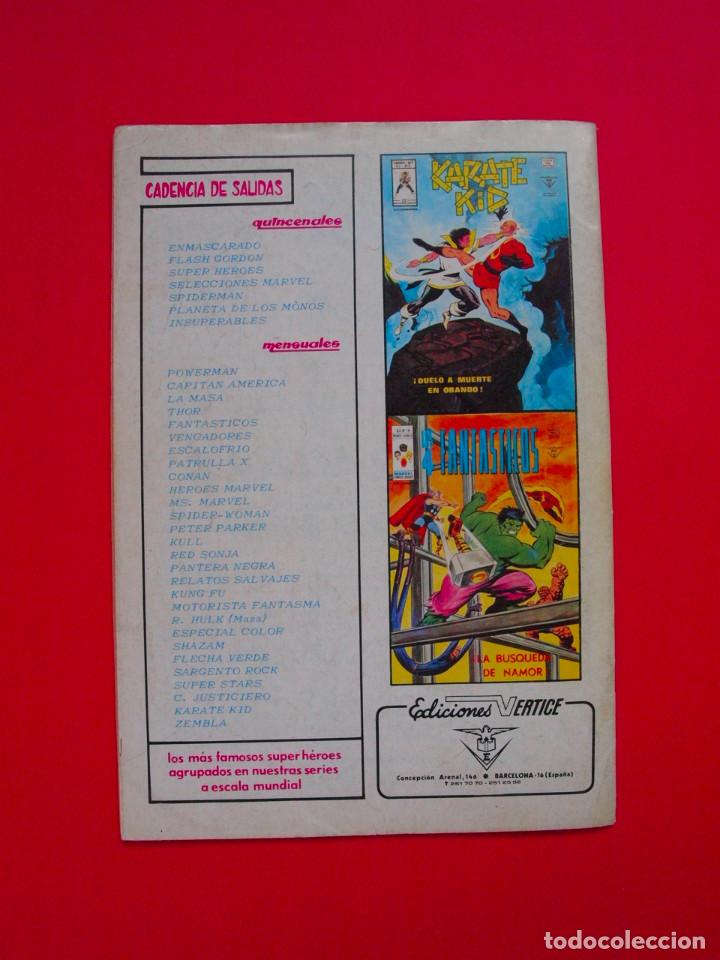 C&oacute;mics: HEROES MARVEL - CAPIT&Aacute;N MARVEL - V.2 N&ordm; 49 - VERTICE 1979 - 40 PTS. - Foto 4