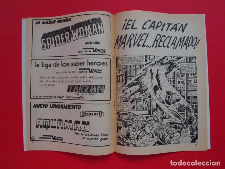 C&oacute;mics: HEROES MARVEL - CAPIT&Aacute;N MARVEL - V.2 N&ordm; 51 - VERTICE 1979 - 40 PTS. - Foto 3