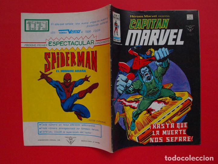 C&oacute;mics: HEROES MARVEL - CAPIT&Aacute;N MARVEL - V.2 N&ordm; 51 - VERTICE 1979 - 40 PTS. - Foto 7