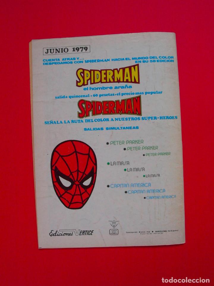 C&oacute;mics: HEROES MARVEL - CAPIT&Aacute;N MARVEL - V.2 N&ordm; 56 - VERTICE 1979 - 40 PTS. - Foto 5