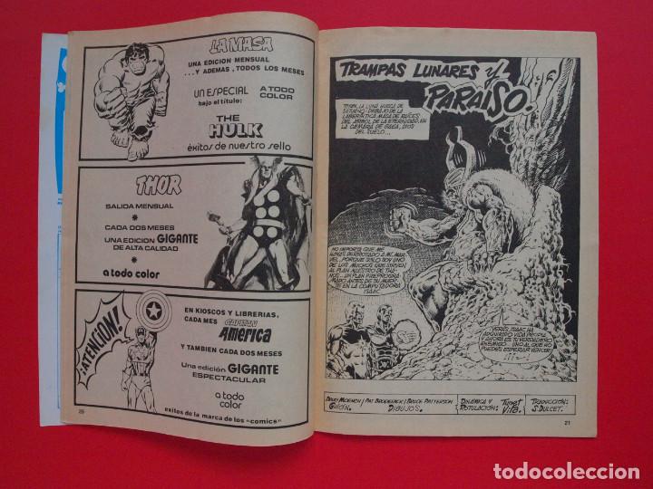 C&oacute;mics: HEROES MARVEL - CAPIT&Aacute;N MARVEL - V.2 N&ordm; 59 - VERTICE 1979 - 50 PTS. - Foto 3