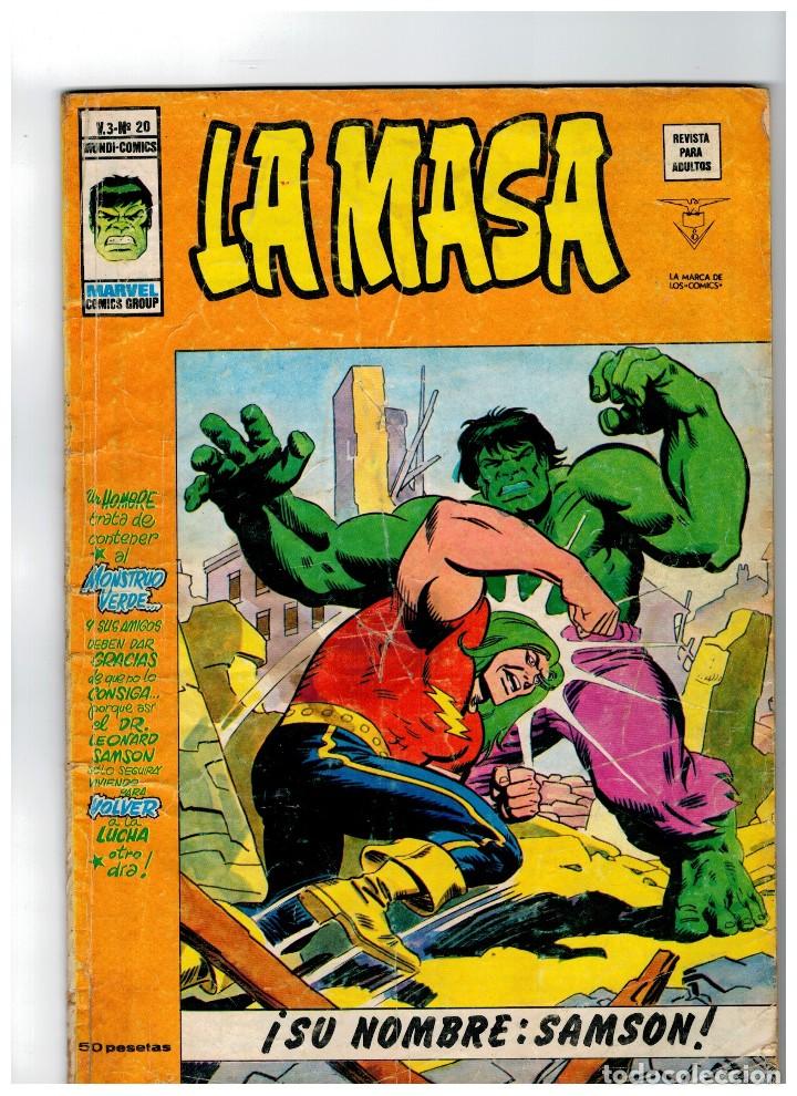 C&oacute;mics: LA MASA V.3 N&ordm; 20 - Foto 1
