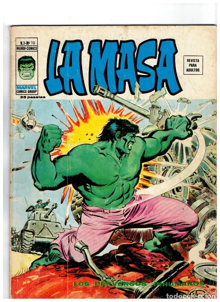 C&oacute;mics: LA MASA V.3 N&ordm; 10 PEDIDO M&Iacute;NIMO 10 &euro;. - Foto 1