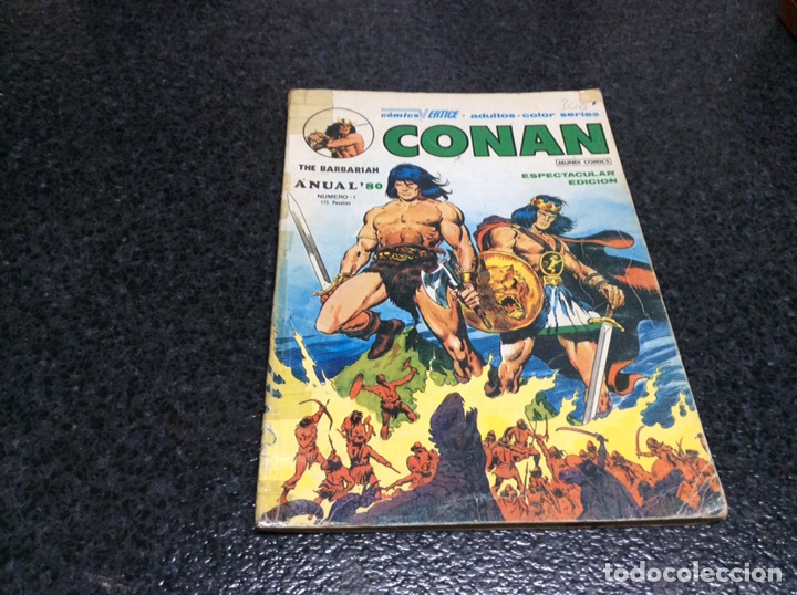 C&oacute;mics: CONAN - THE BARBARIAN - ANUAL - 80 - 1980 - Foto 1