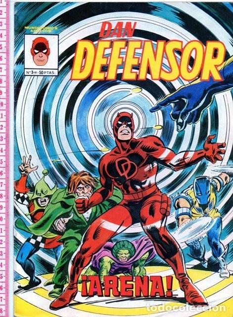 C&oacute;mics: D50 DAN DEFENSOR N&ordm; 3 A&Ntilde;O 1981 EDITORIAL VERTICE MUNDI COMICS - Foto 1