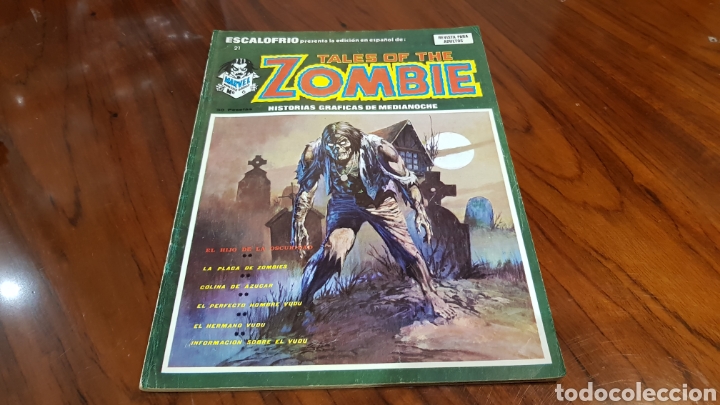 C&oacute;mics: ESCALOFRIO 21 MUY BUEN ESTADO VERTICE - Foto 1