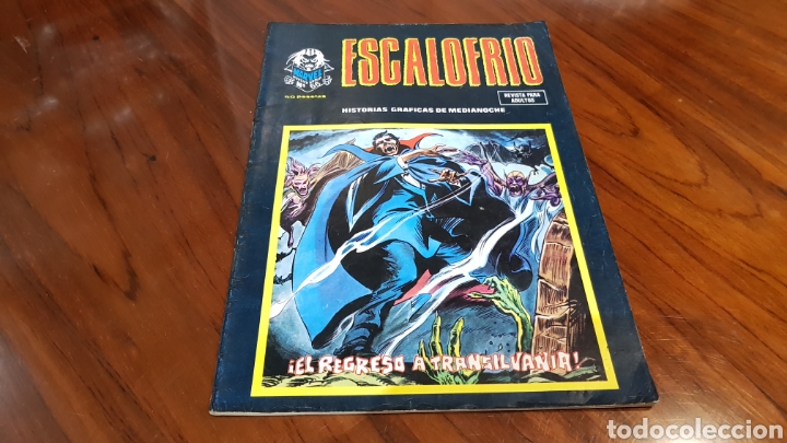 C&oacute;mics: ESCALOFRIO 6 CASI EXCELENTE ESTADO VERTICE - Foto 1