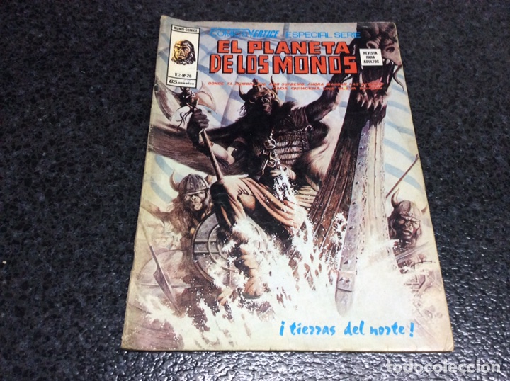 C&oacute;mics: EL PLANETA DE LOS MONOS VOL. 2 N&ordm; 26 - EDICIONES VERTICE - Foto 1
