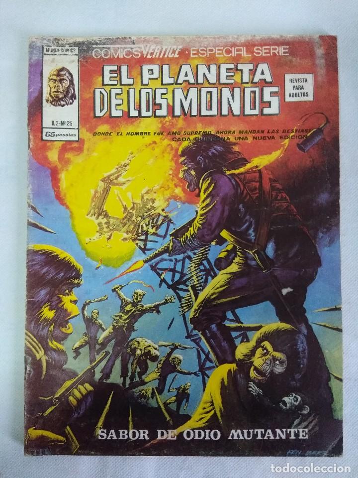 C&oacute;mics: VERTICE V2/EL PLANETA DE LOS SIMIOS N&ordm;25/MUNDI COMICS. - Foto 1