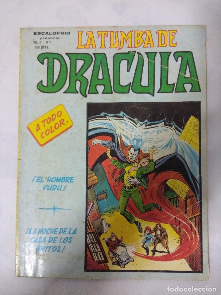 C&oacute;mics: LA TUMBA DE DRACULA V2-N&ordm;5/ESCALOFRIO/VERTICE. - Foto 1