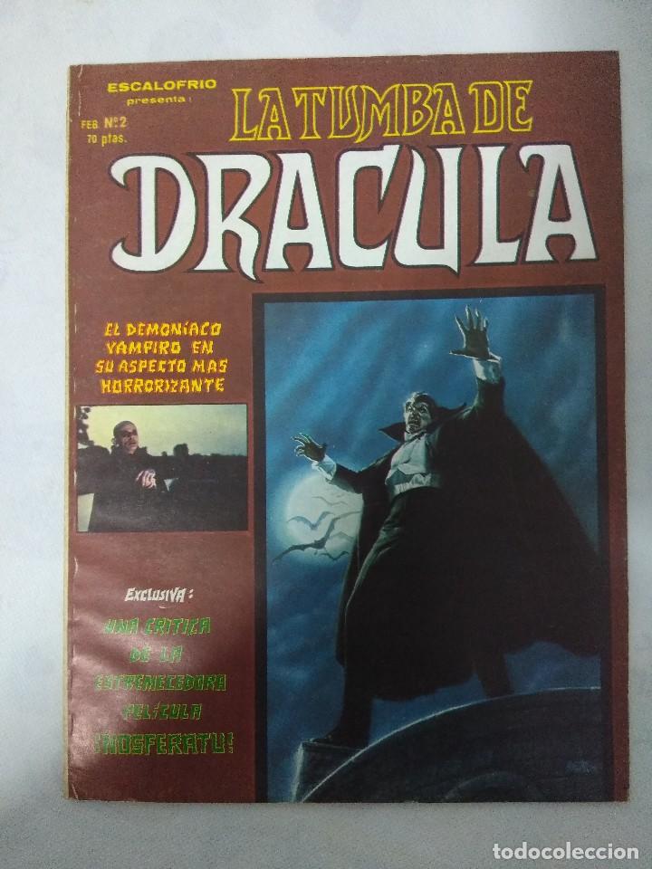 C&oacute;mics: LA TUMBA DE DRACULA V1-N&ordm;2/ESCALOFRIO/VERTICE. - Foto 1